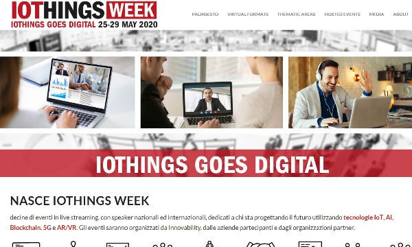 IoThings Goes Digital con una virtual week