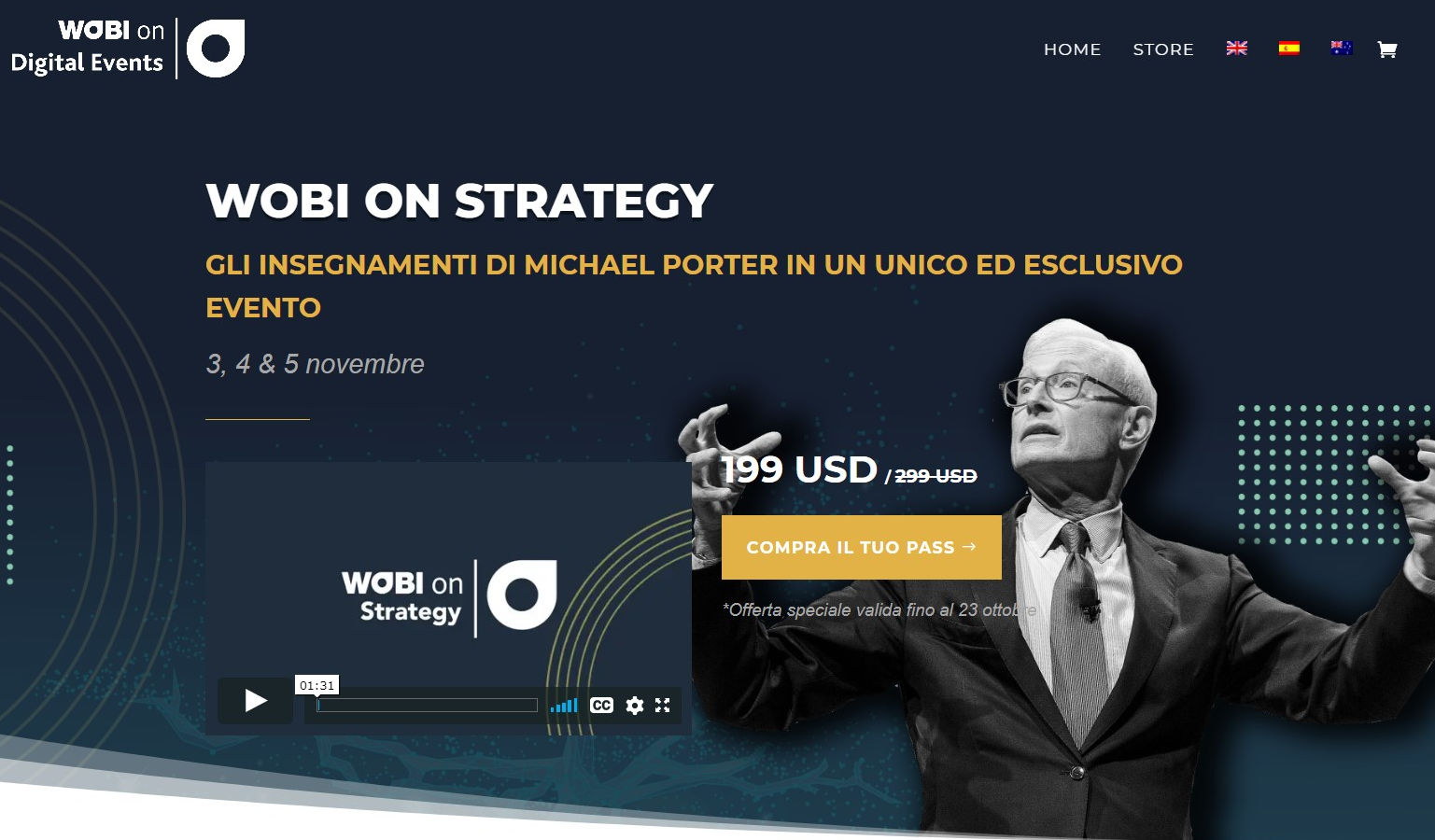 Michael Porter al WOBI On Strategy