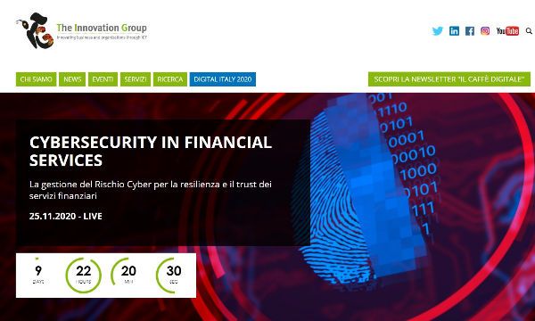 Edizione digitale per il workshop Cybersecurity in financial services