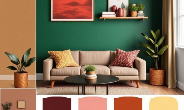 Tendenze colore per la casa: guida alle tonalità 2025 (mocha mousse Pantone dell'anno)