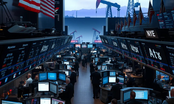 S&P 500 rimbalza: il petrolio cade e gli utili spingono il mercato azionario statunitense