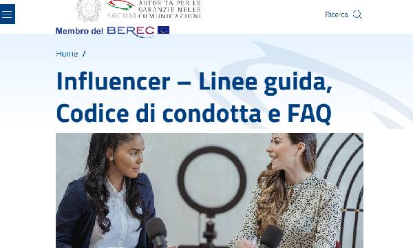 AgCom riscrive le regole per gli influencer: ecco chi rischia le sanzioni e come cambia la trasparenza online