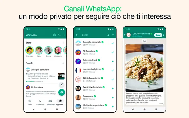 WhatsApp, WhatsApp web, WhatsApp Desktop e i canali WhatsApp per il business