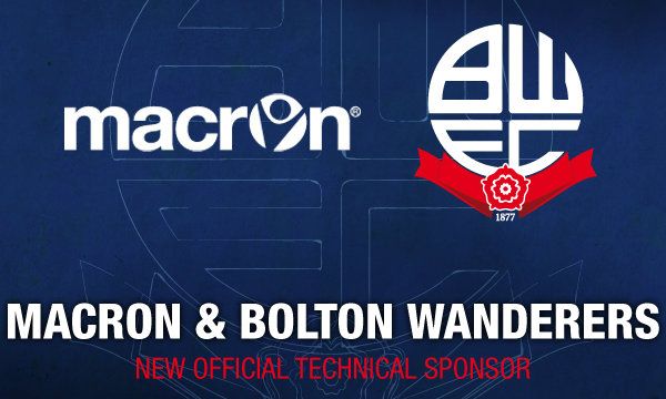Nasce il Macron Stadium grazie all’accordo con il Bolton Wanderers Fc