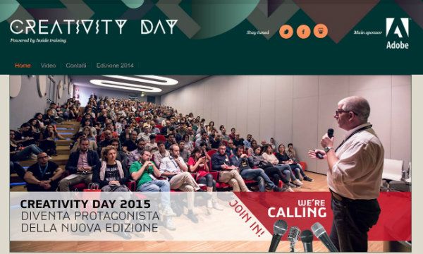 AAA Talenti cercasi per l'edizione 2015 del Creativity Day