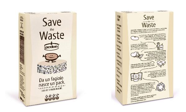 Save the Waste: da un fagiolo nasce un pack