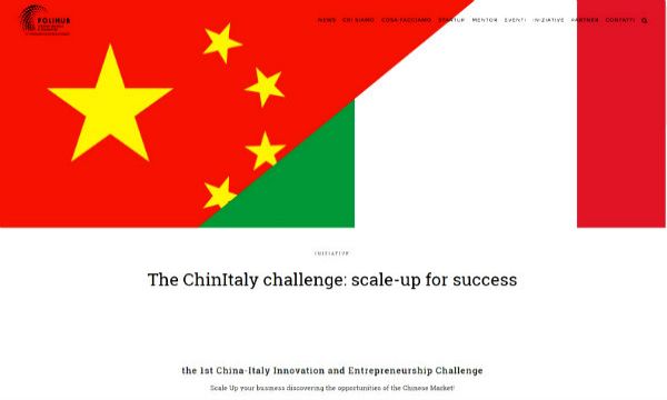The ChinItaliy Challenge: un'opportunita' unica per portare la tua startup in Cina