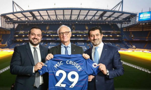 MSC imbarca il Chelsea con una partnership globale