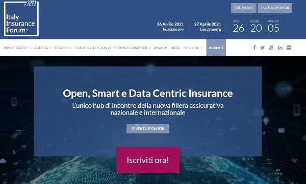 La nuova edizione dell'Italy Insurance Forum sar� focalizzata su Open, Smart e Data Centric Insurance