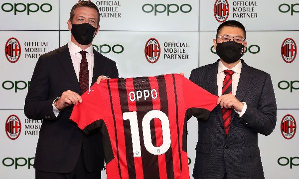 OPPO Italia diventa Official Mobile Partner dell'AC Milan