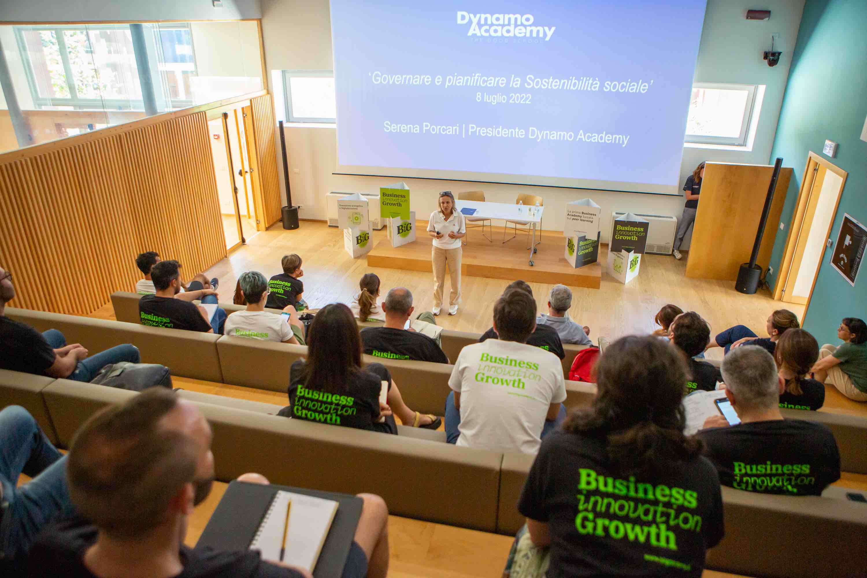 Serena Porcari (Dynamo Academy): per le imprese pi� sostenibilit� e impegno sociale